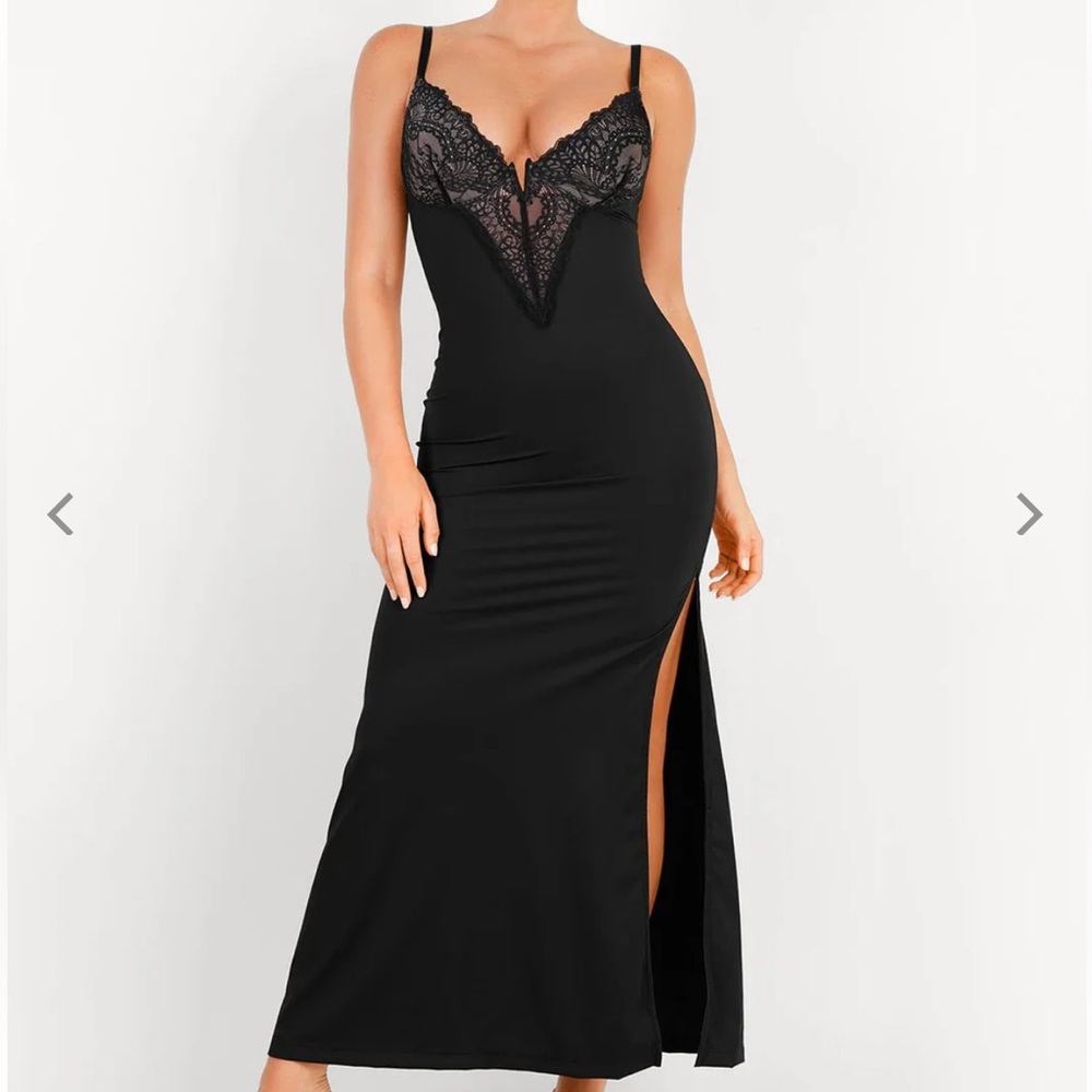 Elegant Black Lace gown